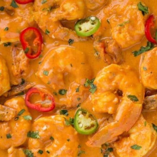 Spicy Malabar Shrimp Curry