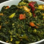 বড়ি দিয়ে পালং শাকের রেসিপি (palong shak er recipe)
